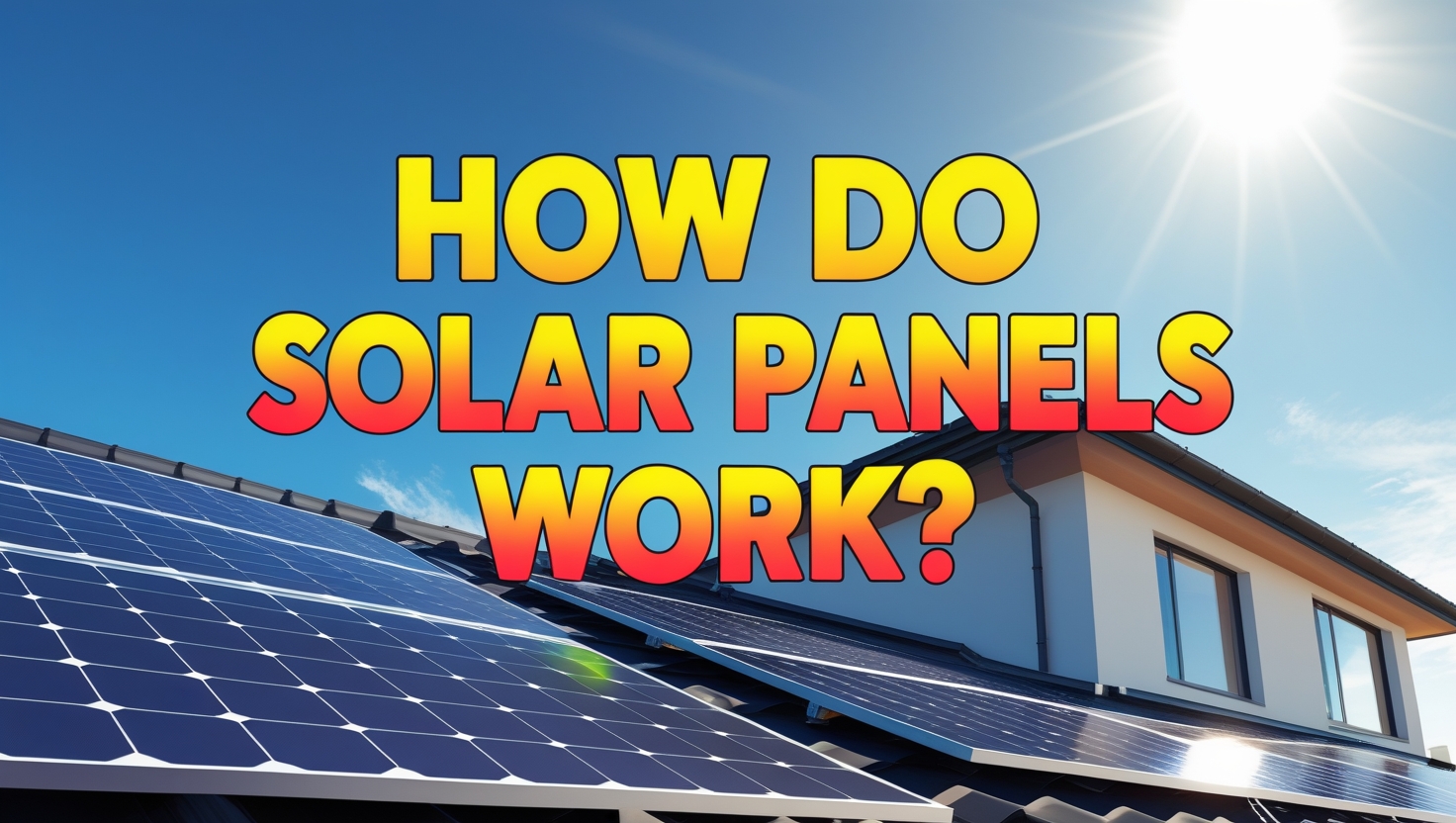 How do solar panels work