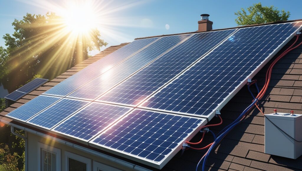 How do solar panels work