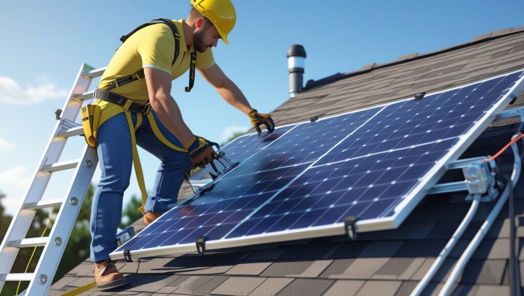 How do solar panels work